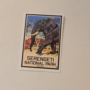 10/$10 Serengeti National Park Sticker